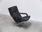 Sillones F152 de cuero negro de Geoffrey Harcourt para Artifort, años 70, Imagen 9