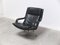 F152 Sessel aus schwarzem Leder von Geoffrey Harcourt für Artifort, 1970er 2