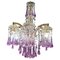 Liz Taylor's Tears Murano Chandelier, 1950s 1