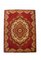 Rug with Colorful Floral Print 1