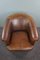 Vintage Brown Leather Armchair 6