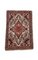 Small Hand-Knotted Rug in Warm Colors 1