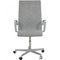 Oxford Office Chair in Grey Hallingdal Fabric by Arne Jacobsen, 2000s 1