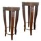 Tall Vintage Wooden Stools, Set of 2 1