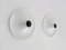 Italian Ufo Disc Wall Sconces from Targetti, 1970s, Set of 2, Image 1