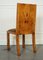 Art Deco Burr Walnut Dining Chairs with Animal Print Seats, Set of 8 13
