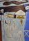 After Mimmo Paladino, Composición abstracta, años 80, óleo sobre lienzo, enmarcado, Imagen 1