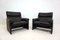 Vintage Italian Chairs in Leather by Giovanni Offeri, 1970s, Set of 2, Image 1