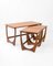 Teak and Afromosia Fresco Nesting Tables by V. Wilkins for G Plan, 1970, UK, Set of 3, Image 4