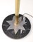 Schwarze Vintage Marmor Stehlampe aus Messing & Kupfer von Carmelo La Gaipa, 2019 4