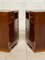 Art Deco Bedside Tables, 1940s, Set of 2 3