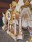 Reloj Imperio y jarrones de mármol y bronce dorado del siglo XIX, década de 1890. Juego de 3, Imagen 11