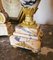 Orologio impero con vasi in marmo e bronzo dorato, fine XIX secolo, set di 3, Immagine 8