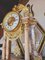 Reloj Imperio y jarrones de mármol y bronce dorado del siglo XIX, década de 1890. Juego de 3, Imagen 19
