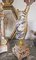 Reloj Imperio y jarrones de mármol y bronce dorado del siglo XIX, década de 1890. Juego de 3, Imagen 20
