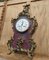 Louis XV Clock in Tortoiseshell Effect Lacquer & Gilt Bronze 6