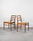 Teak and Grey Wool Dining Chairs by Tom Robertson for McIntosh, 1960s, Set of 4 5