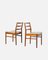 Teak and Grey Wool Dining Chairs by Tom Robertson for McIntosh, 1960s, Set of 4 2