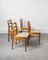 Teak and Grey Wool Dining Chairs by Tom Robertson for McIntosh, 1960s, Set of 4 4