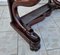 Walnut Console with Snake Motif, Italy, 1830s 18