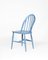 Blauer Windsor Stuhl von L. Ercolani für Ercol, 1960 2