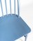 Blauer Windsor Stuhl von L. Ercolani für Ercol, 1960 7