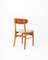 Danish Teak and Beech Dining Chairs attributed to Farstrup Møbler, 1960s, Set of 2 4