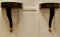 Konsolen-Wandtischhalterungen im Regency Stil, 1930er, 2er Set 2