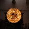 Lampe à Suspension Sputnik Dandelion avec Fleurs en Verre, 1960s 5