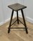 19th Century Ash and Elm Cricket Table Stool, Image 1