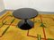 Tavolino da caffè rotondo nero di Pierre Paulin per Artifort, anni '70, Immagine 3