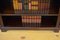 Langes edwardianisches offenes Bücherregal aus Mahagoni, 1900er 9