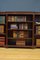 Long Edwardian Mahogany Open Bookcase, 1900s 12