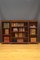 Long Edwardian Mahogany Open Bookcase, 1900s 3