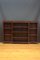 Long Edwardian Mahogany Open Bookcase, 1900s, Image 1