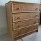 Italian Cane and Bamboo Chest of Drawers, 1970s 5