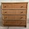 Italian Cane and Bamboo Chest of Drawers, 1970s, Image 1