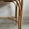 Cane and Bamboo Dressing Table with 2 Drawers, 1970s 8