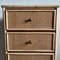 Italian Cane and Bamboo Chest of Drawers, 1970s 3