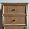 Italian Cane and Bamboo Chest of Drawers, 1970s, Image 3