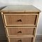 Italian Cane and Bamboo Chest of Drawers, 1970s, Image 2