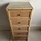 Italian Cane and Bamboo Chest of Drawers, 1970s 7