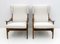 Mid-Century Modern Teak and Bouclè Armchairs from Framar, 1950, Set of 2, Image 1