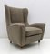 Mid-Century Modern Bouclè High Back Armchair by Isa Bergamo, 1950, Image 1