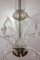 Lámpara de araña vintage grande de cristal de Murano de cinco luces atribuida a Ercole Barovier para Barovier & Toso, años 40, Imagen 9