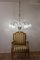 Large Vintage 5-Light Murano Glass Chandelier attributed to Ercole Barovier for Barovier & Toso, 1940s, Image 12