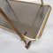 Vintage Brass Bar Trolley, 1950s 14