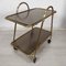 Vintage Brass Bar Trolley, 1950s 2