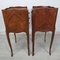 Louis XV Marquetry Nightstands, 1930s, Set of 2 5