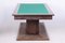 Czech Art Deco Dining Table in Oak, Copper Plating and Glass, 1930s, Image 5